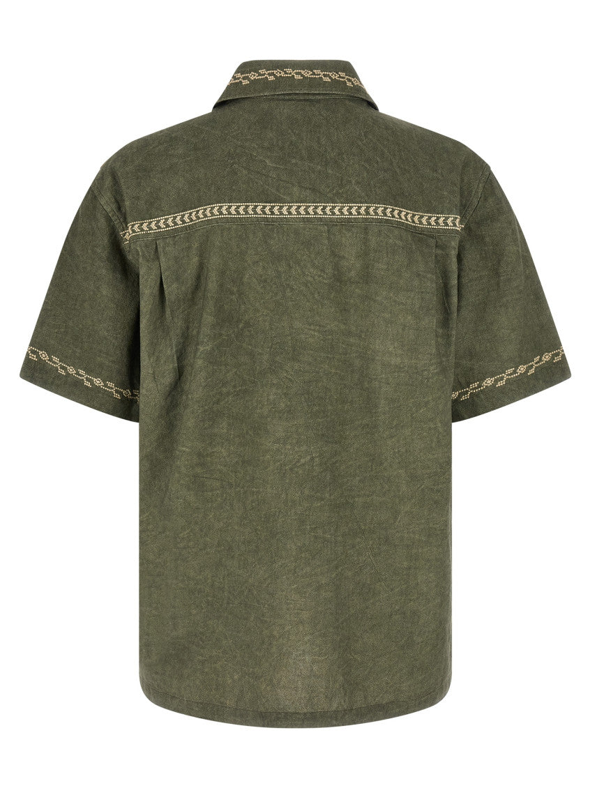 Isabel Marant Green Zekim Shirt