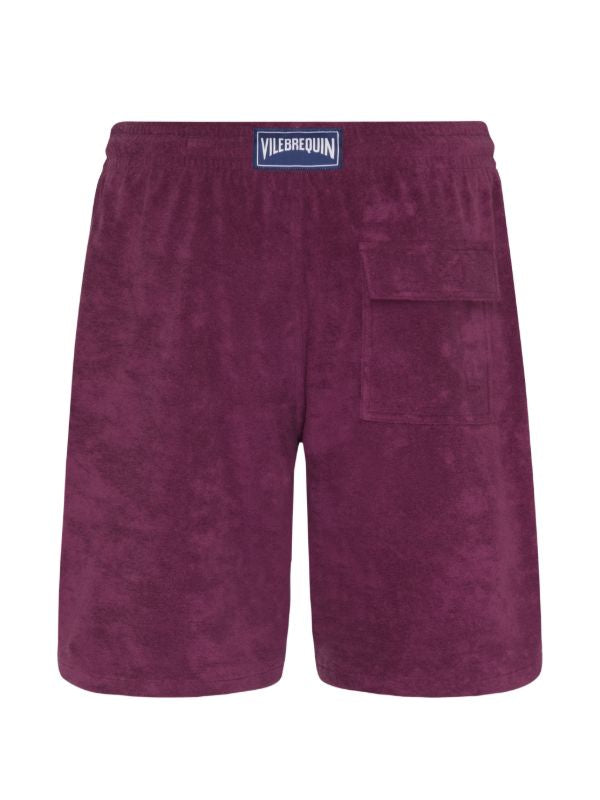 Vilebrequin drawstring terry bermuda shorts