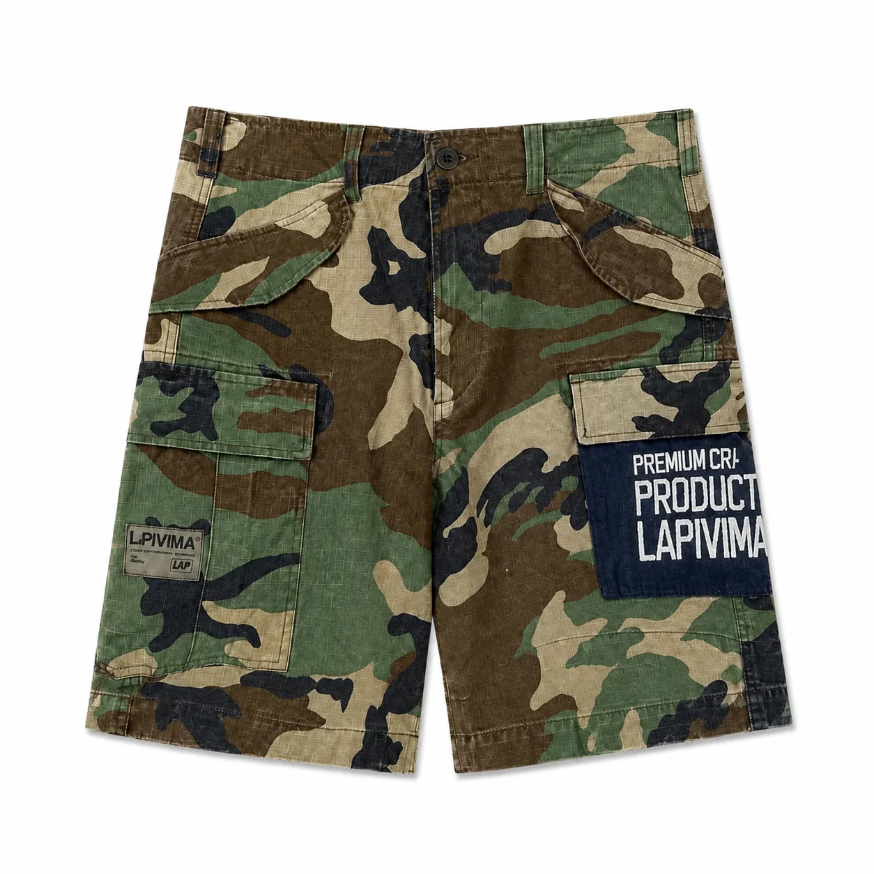 LAPIVIMA CARGO SHORTS - CAMO