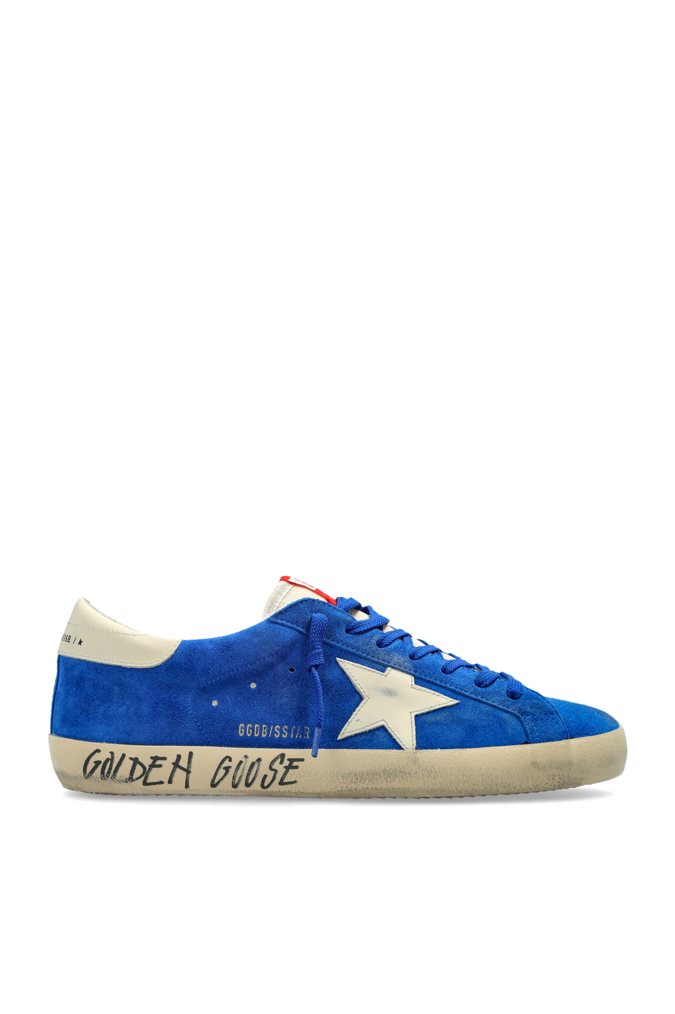 Golden Goose Superstar 'Dark Blue Biege