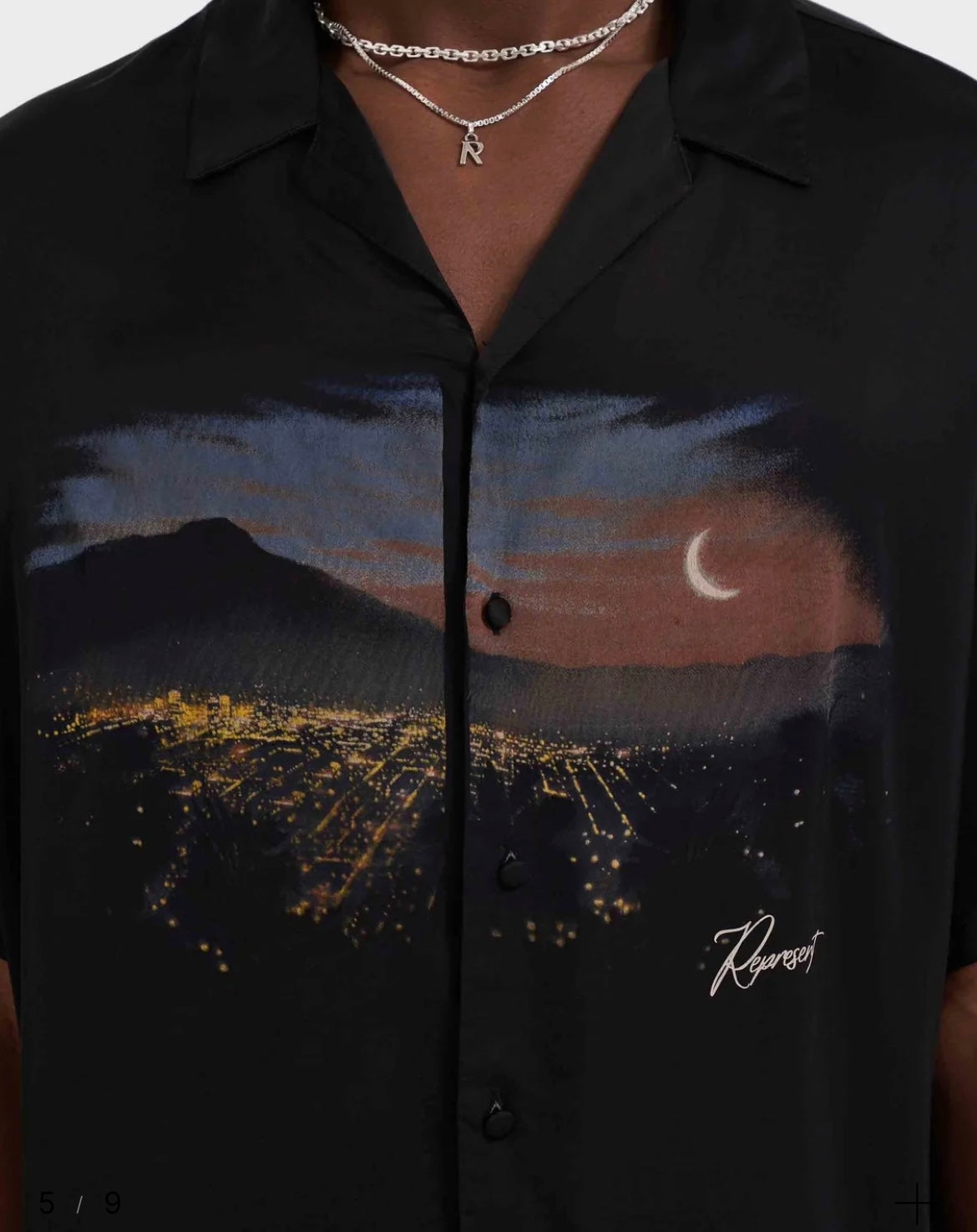 The Hills Viscose Shirt - Black