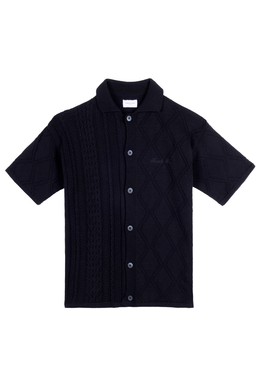 Sweater shirt braided