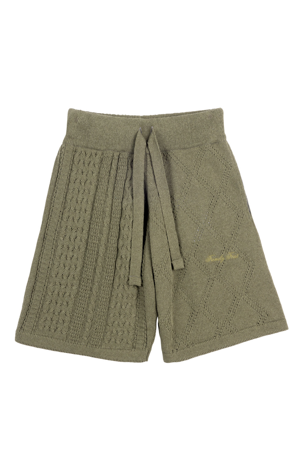 Jogger short braided