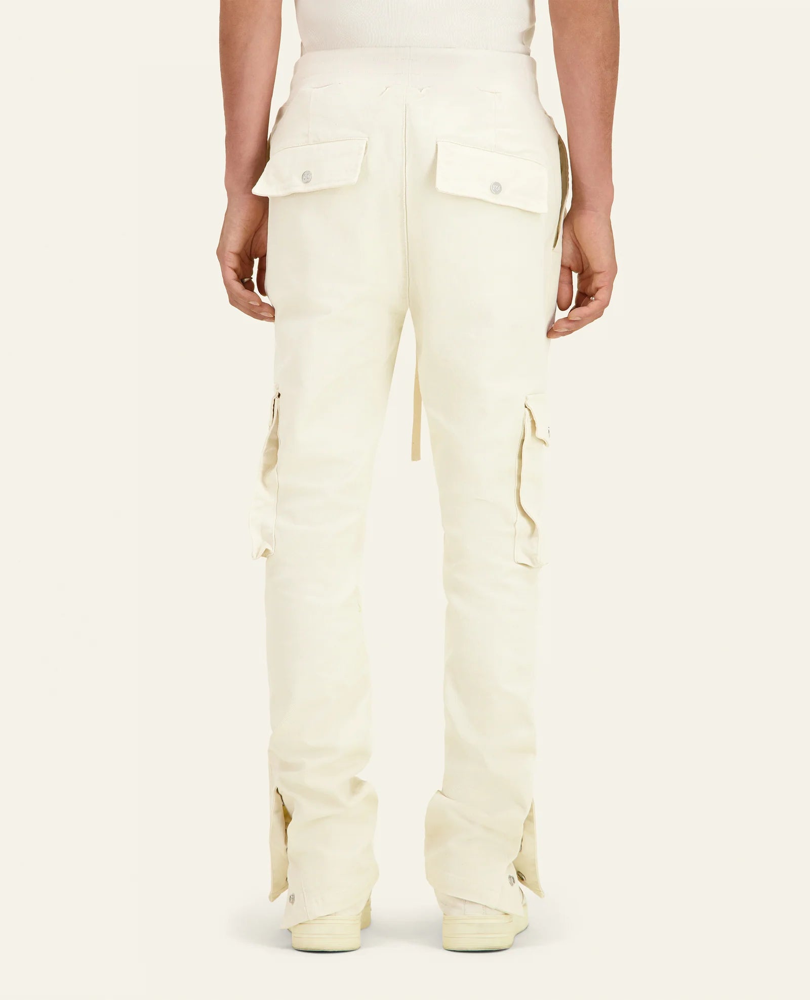 Cargo front pocket-Ecru