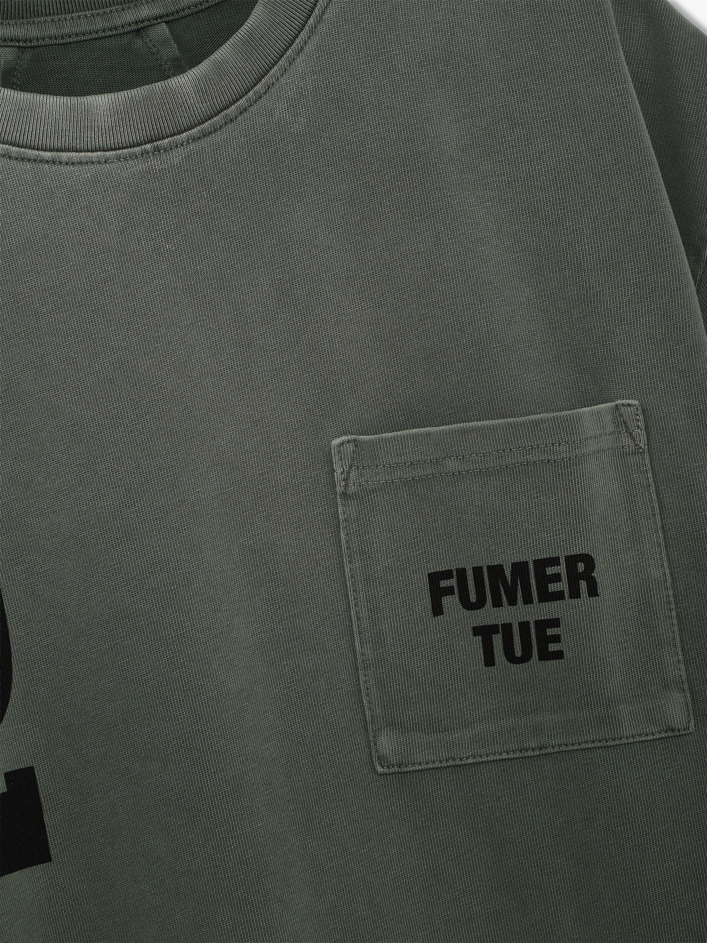 RHUDE LOGO POCKET TEE