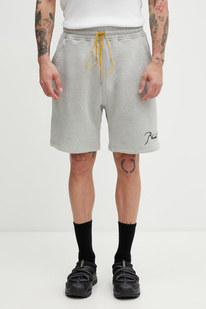 RHUDE Classique sweat shorts with cotton men's