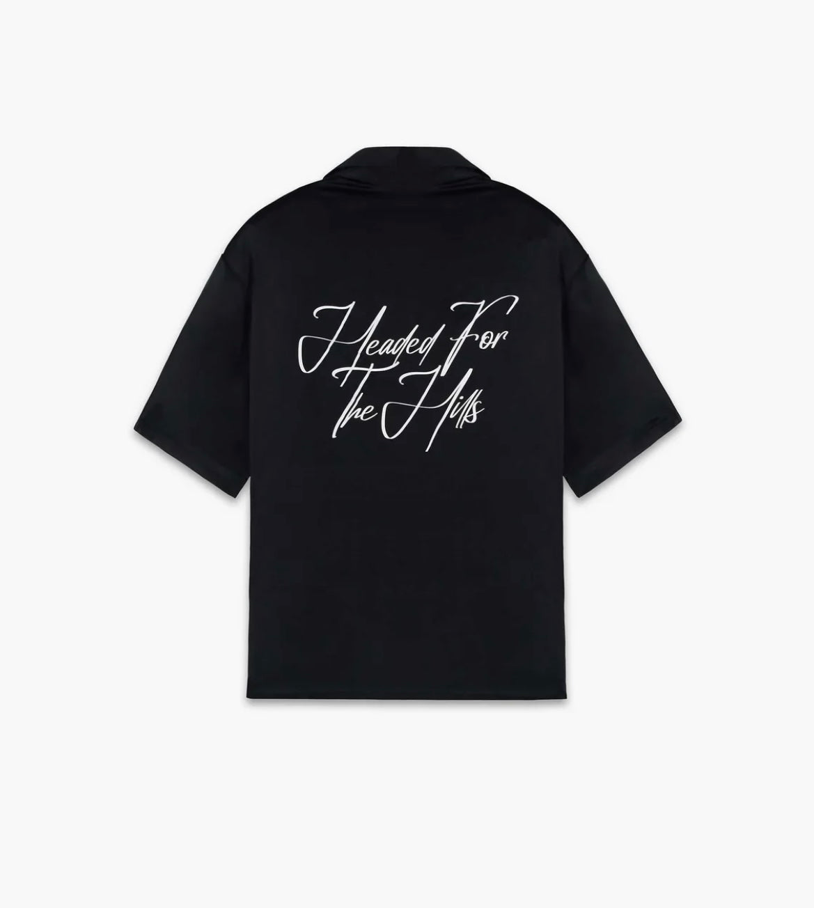 The Hills Viscose Shirt - Black