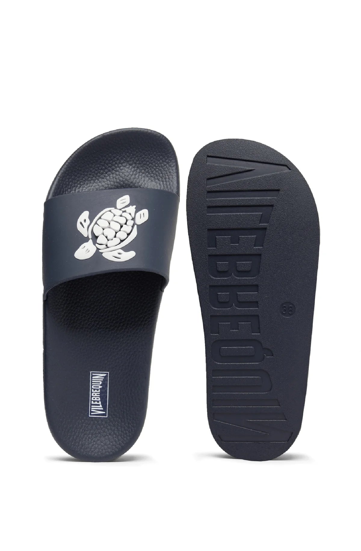 Vilebrequin Turtle Slippers - Navy