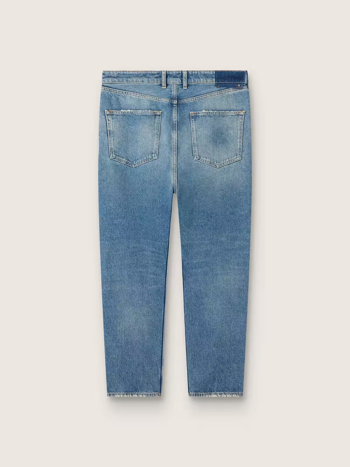 Men's slim fit jeans with medium wash