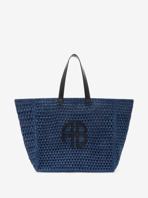 ANINE BING
large Rio logo-appliqué tote bag