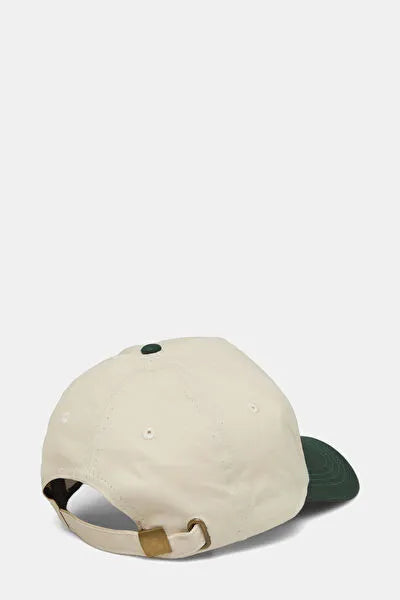 Dark Green Embroidered Hat