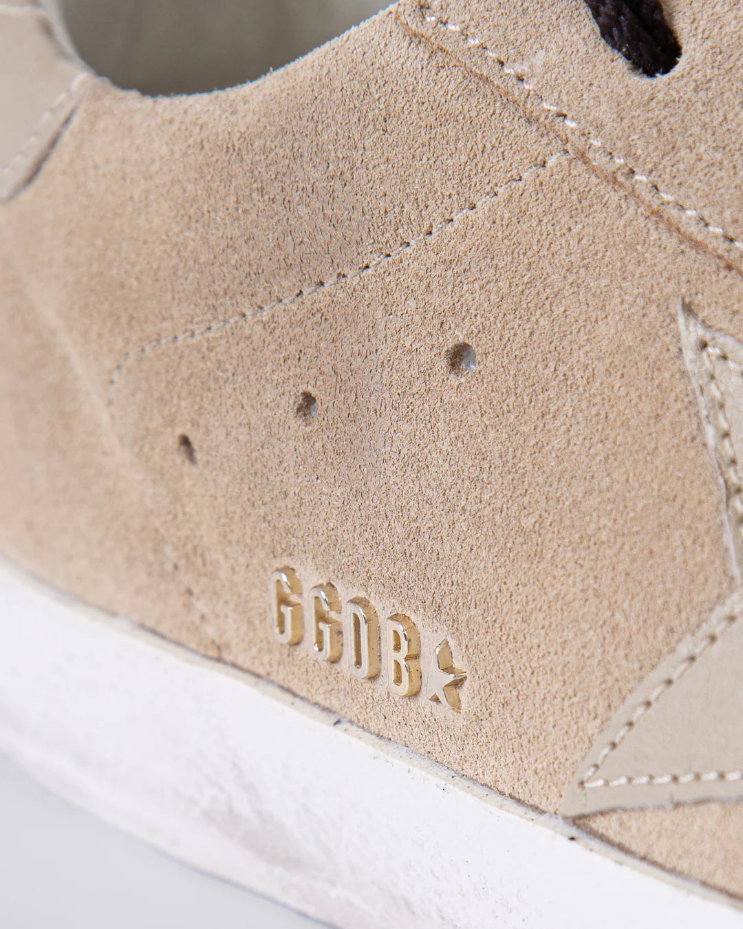 BEIGE LEATHER STAR SUPER-STAR