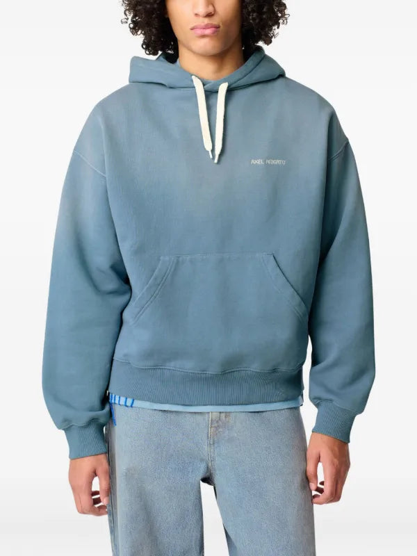 Axel Arigato logo-embroidered hoodie