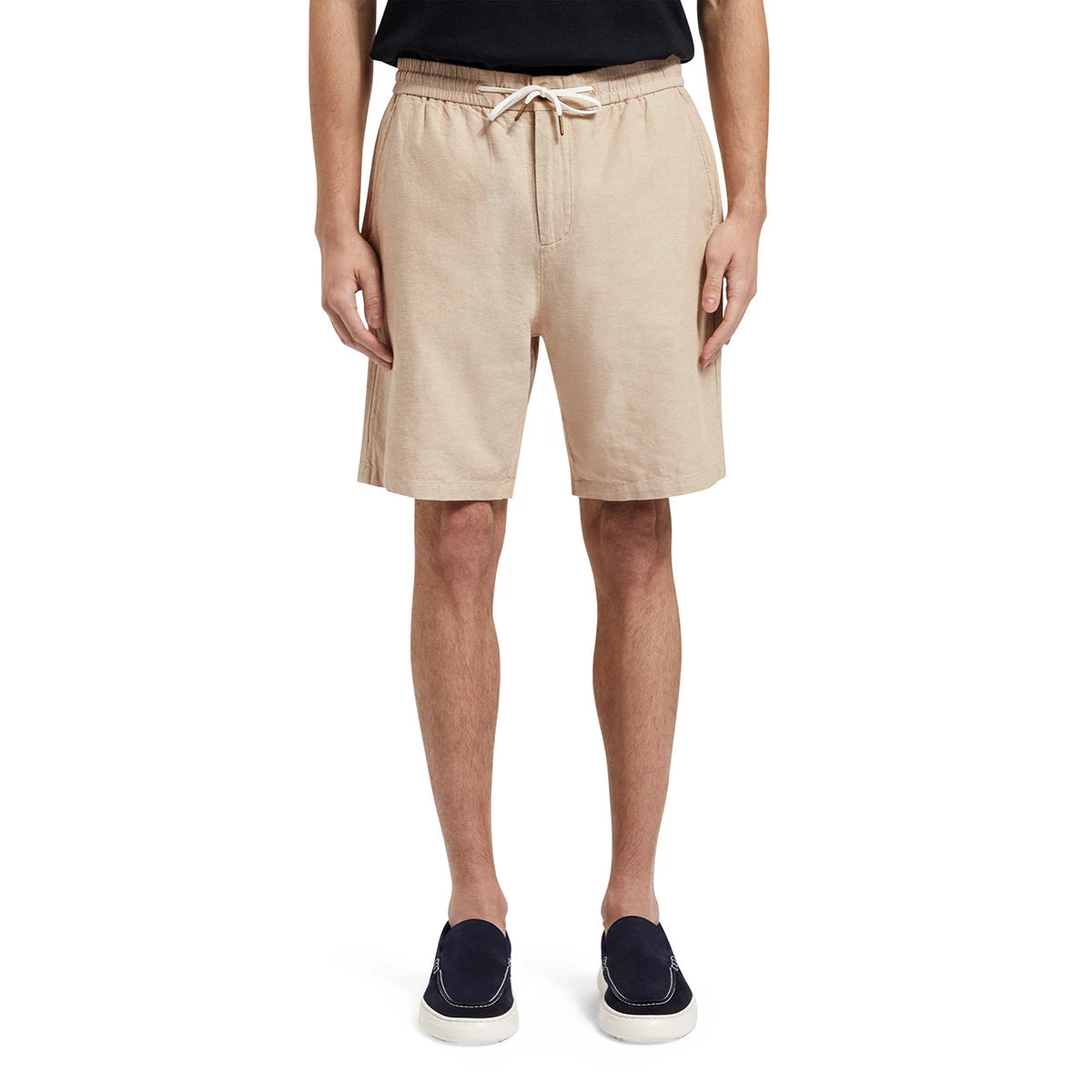 Fave- Cotton/Linen Twill Bermuda