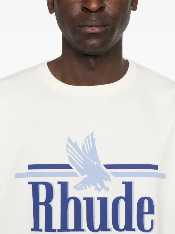 RHUDE
crew neck T-shirts
