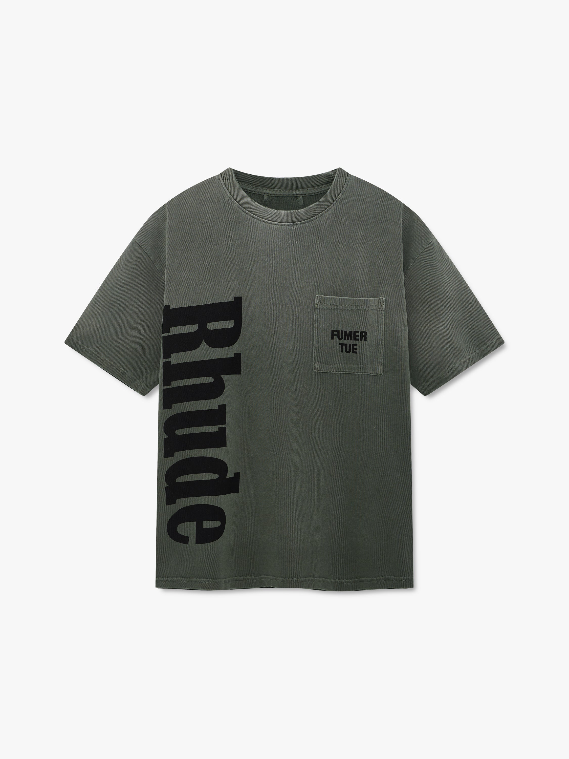 RHUDE LOGO POCKET TEE