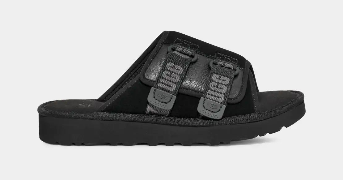 Goldencoast Strap Man Slide - Black