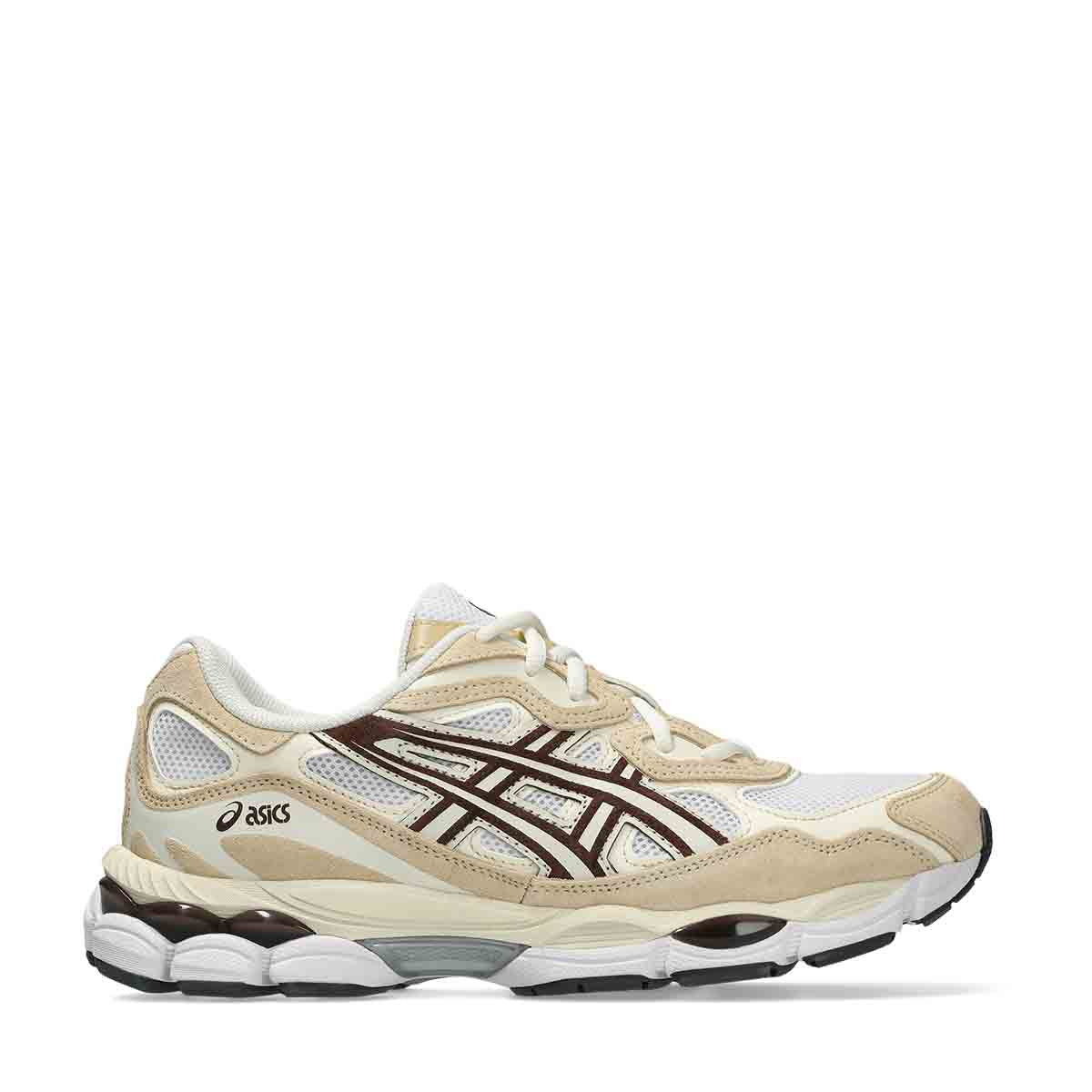 ASICS GEL NYC UNISEX WHITE ROASTED COFFEE סניקרס אסיקס יוניסקס