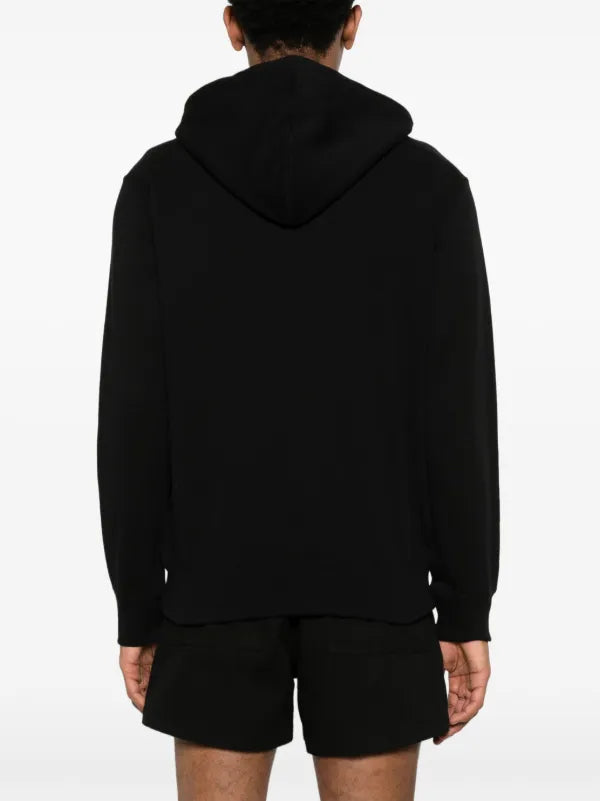 omme Des Garçons Play double heart-patch hoodie