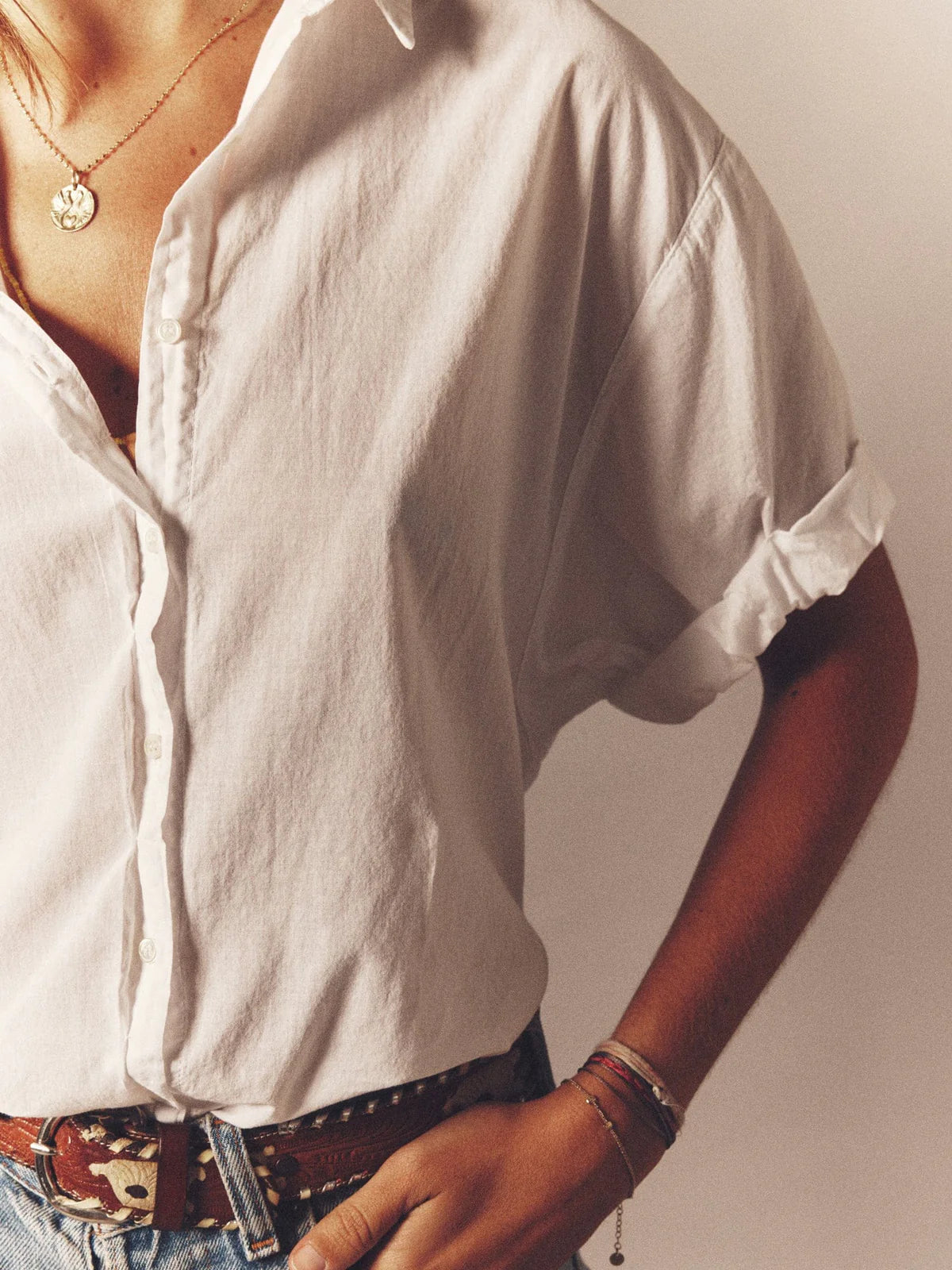 White Channing Shirt