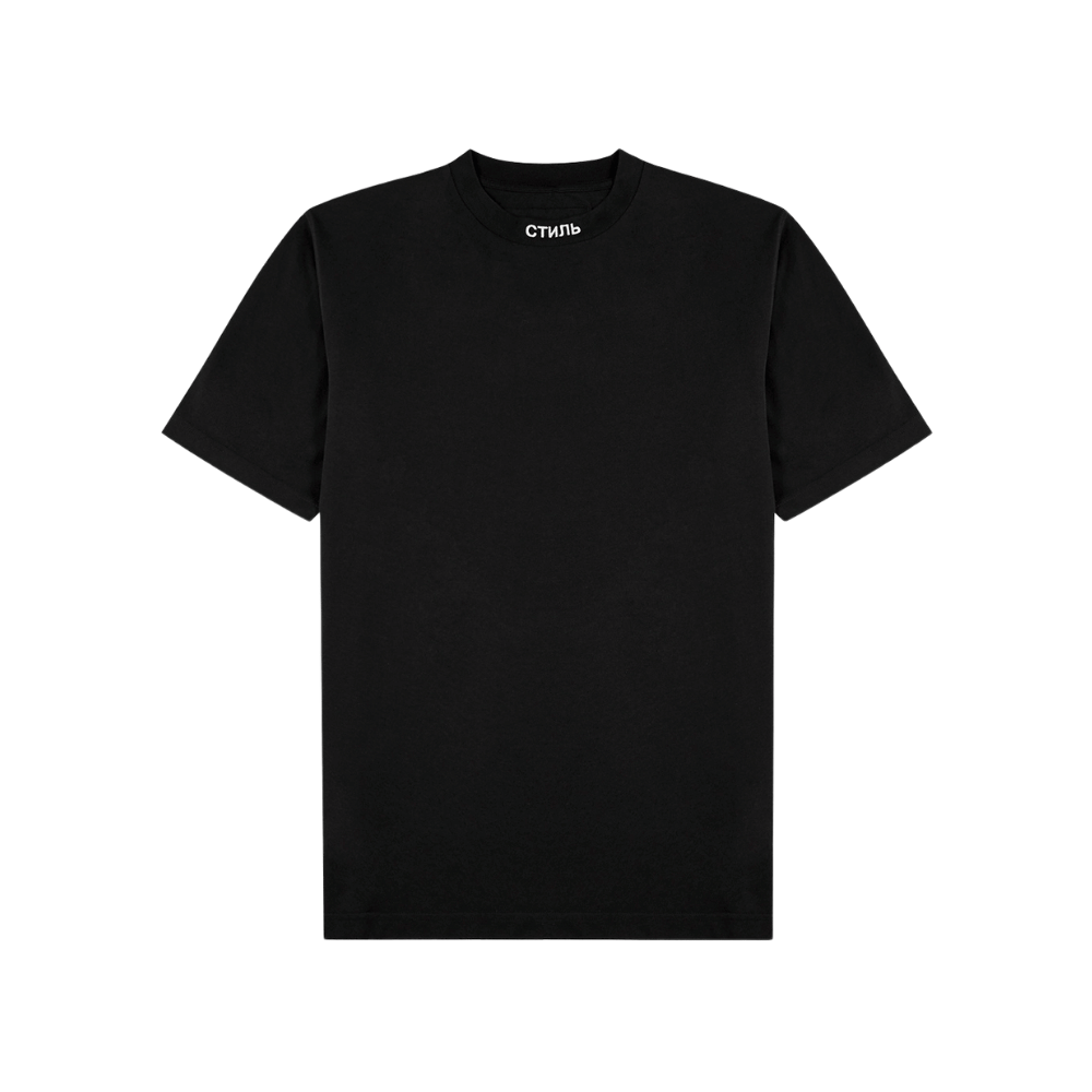 Nf Ctn Mb Ss Tee Black White