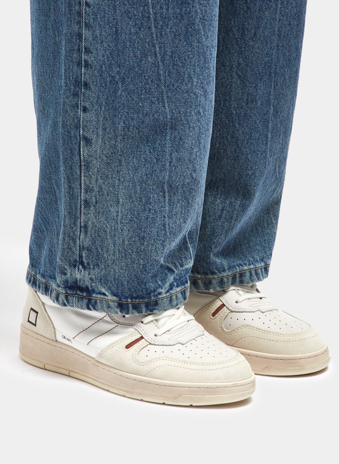 Court 2.0 Nylon White Bluette