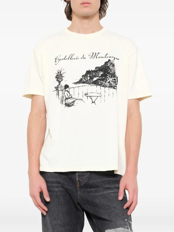 RHUDE
Montenegro Morada graphic-print T-shirt