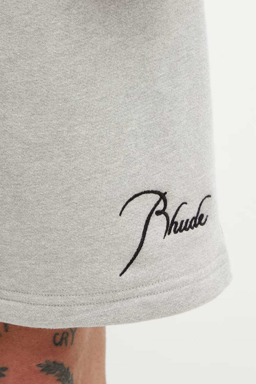 RHUDE Classique sweat shorts with cotton men's