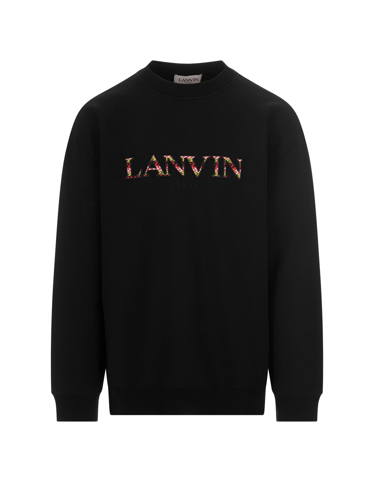 Curb Logo Embroidered Sweatshirt - Black