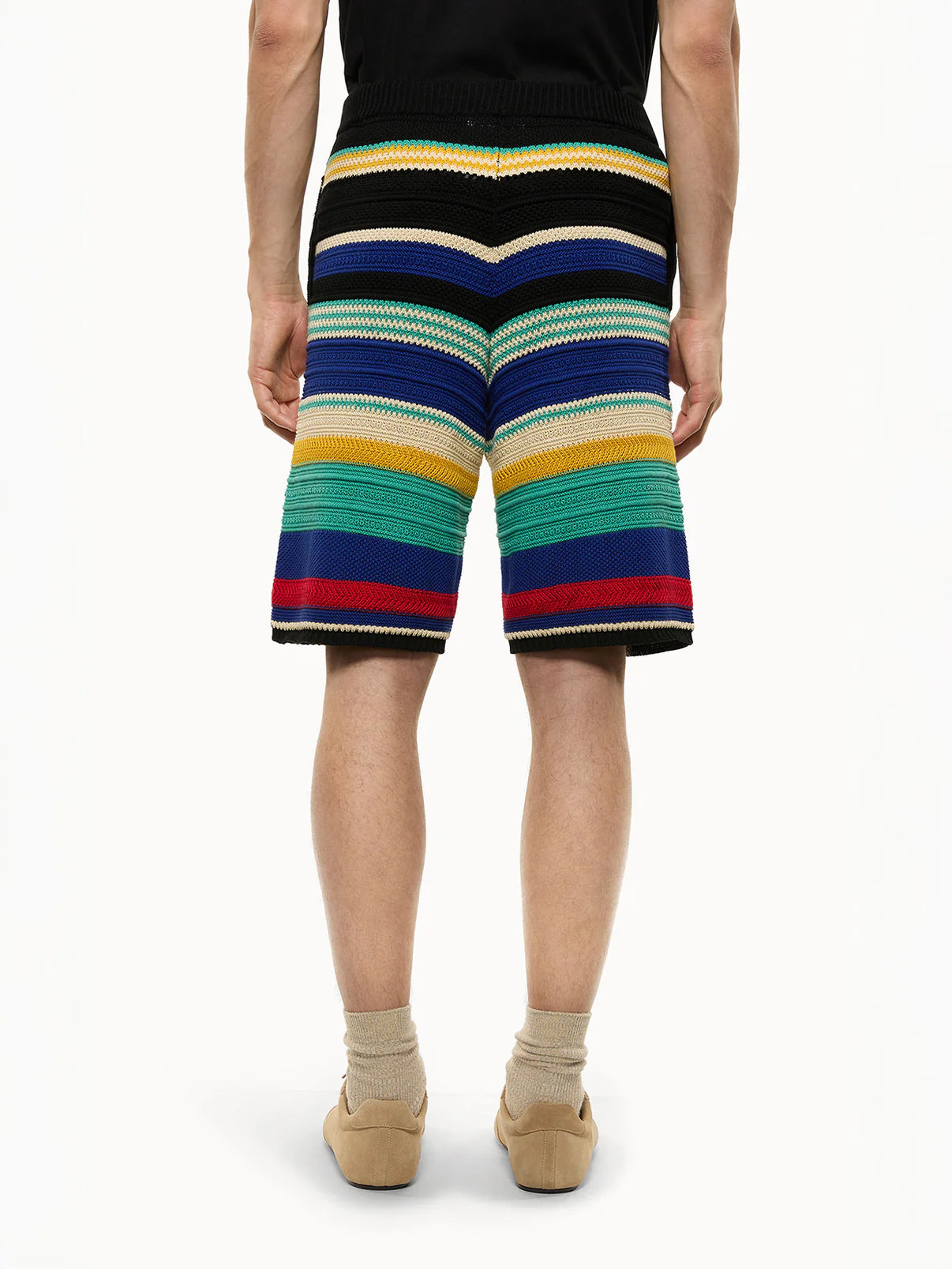 BERMUDA IN MAGLIA MULTICOLOR S6LAMAKS064-110/29_110/29_46