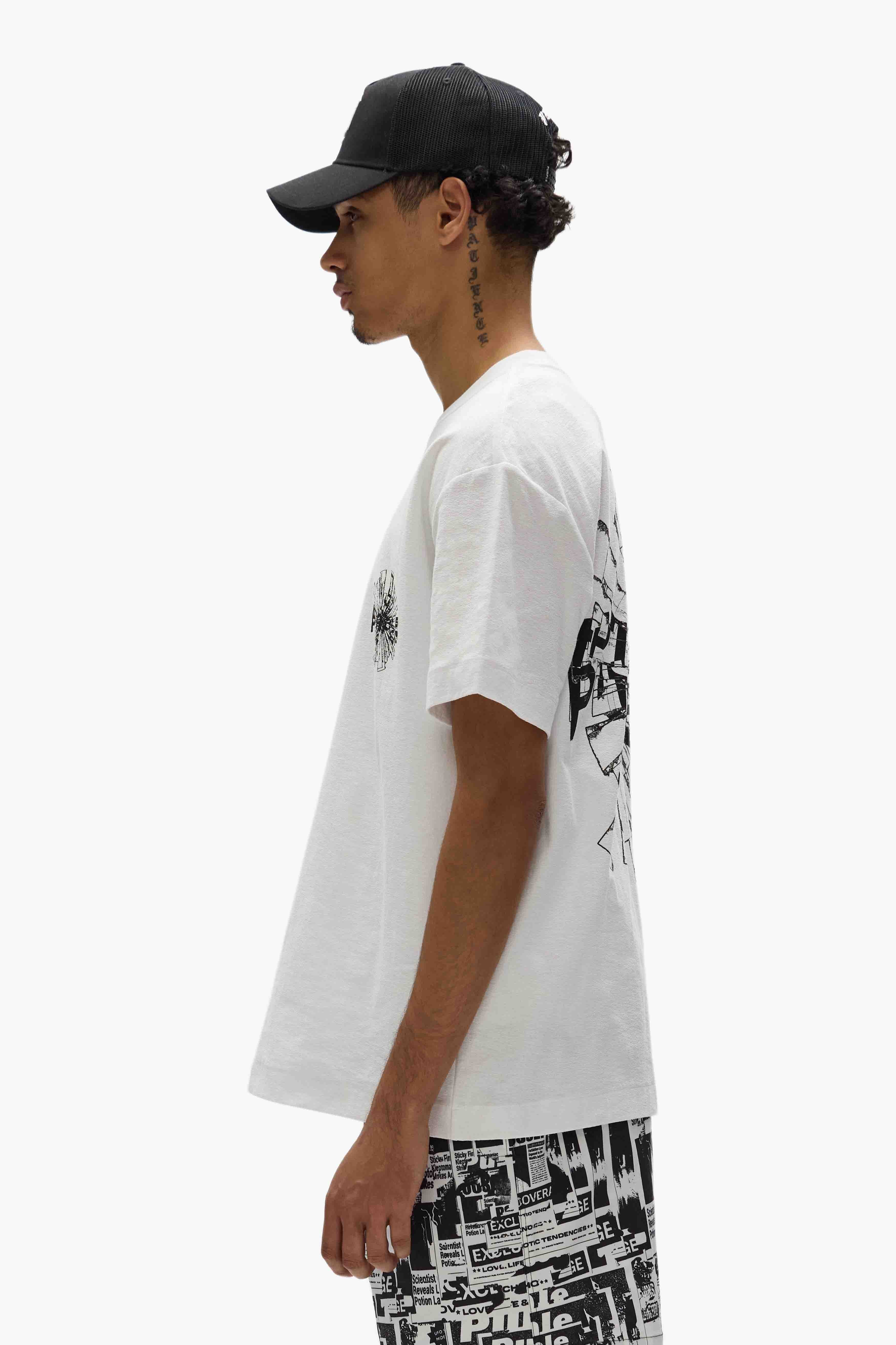 Shattered tee