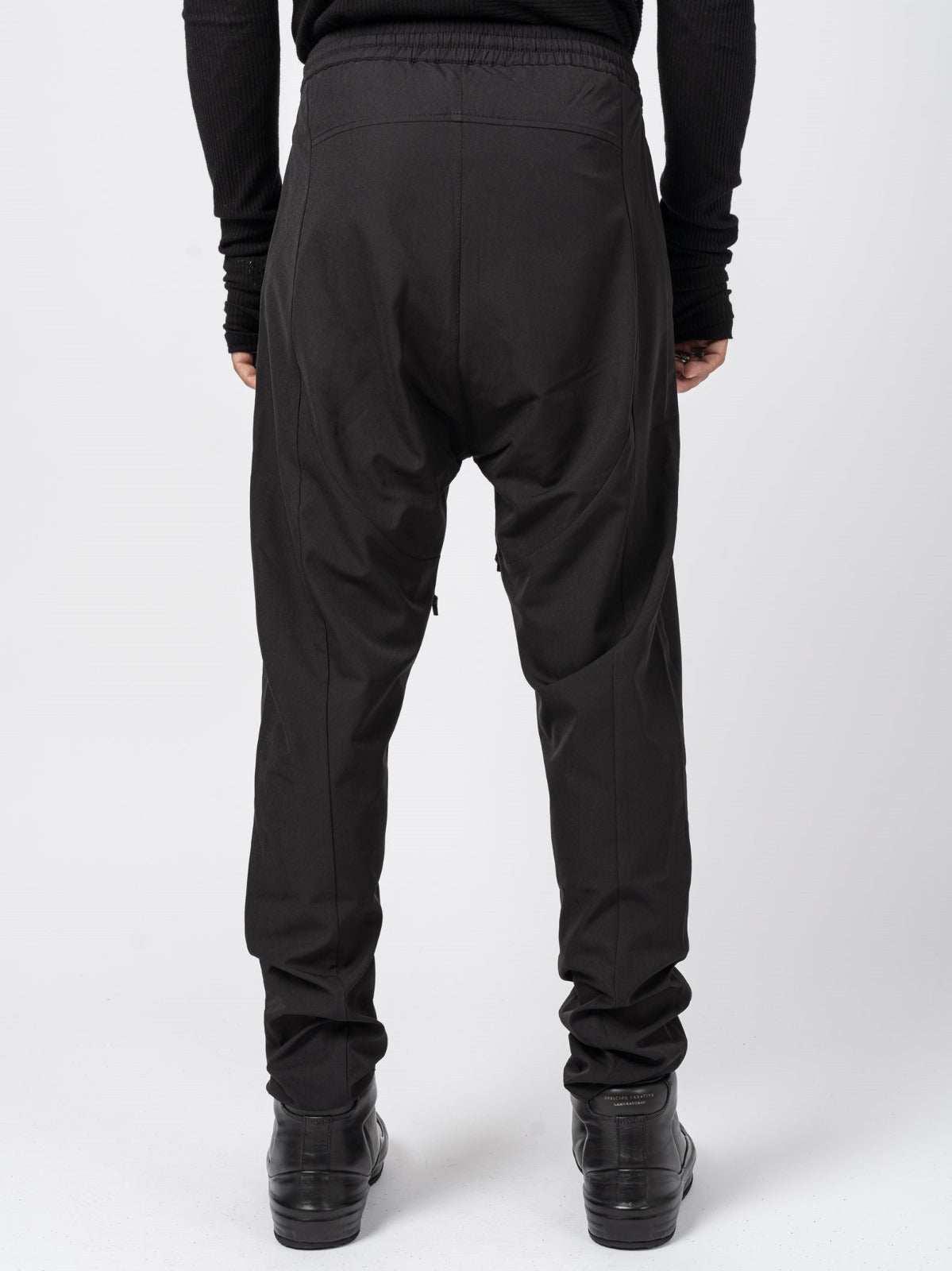 Black Nylon Jogger