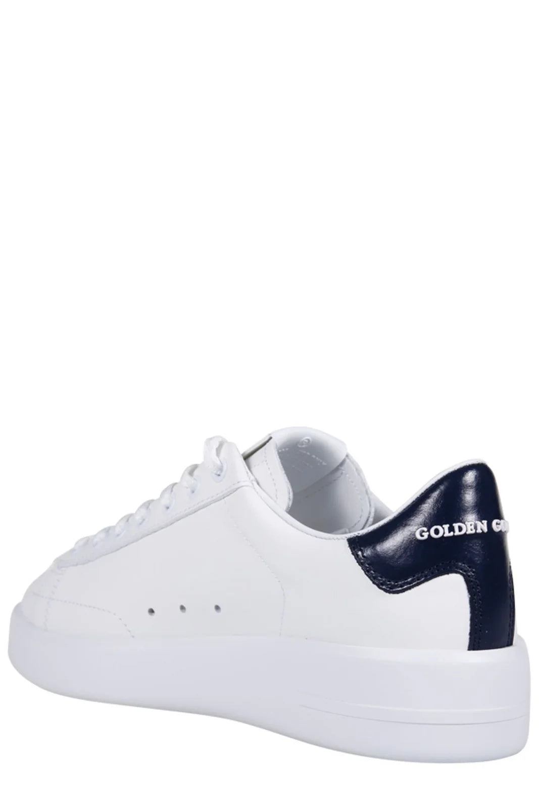 Pure Star White & Navy Sneakers