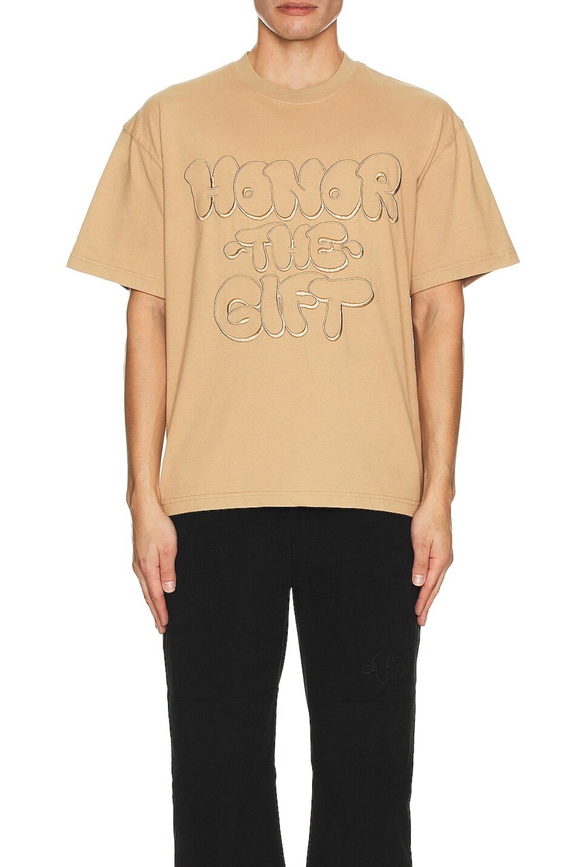 Amp’D Up Tee - Tan
