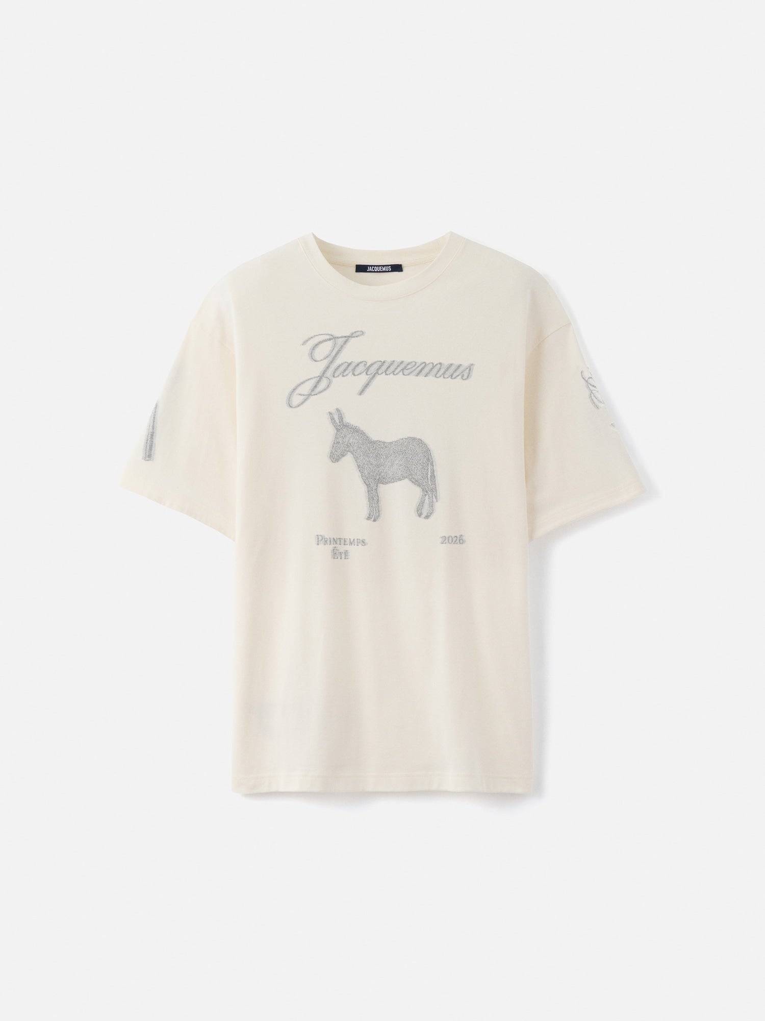 JACQUEMUS Men's Le Tshirt Ane Mc White