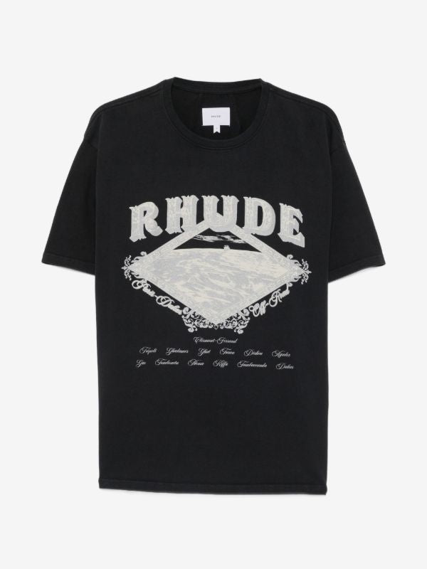 RHUDE
Dakar Convoy logo-print T-shirt