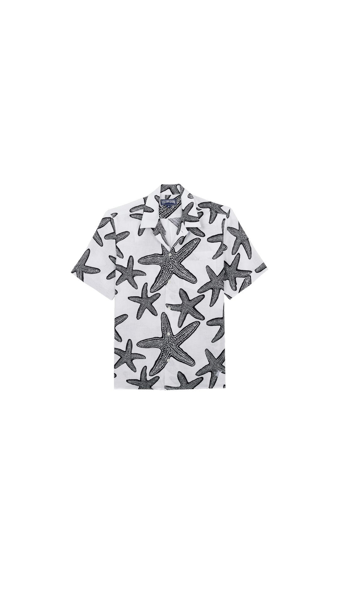 Men Linen Bowling Shirt starlettes