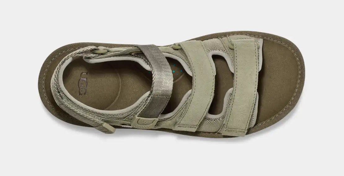 Goldencoast Multistrap Man Sandals Shaded Clover