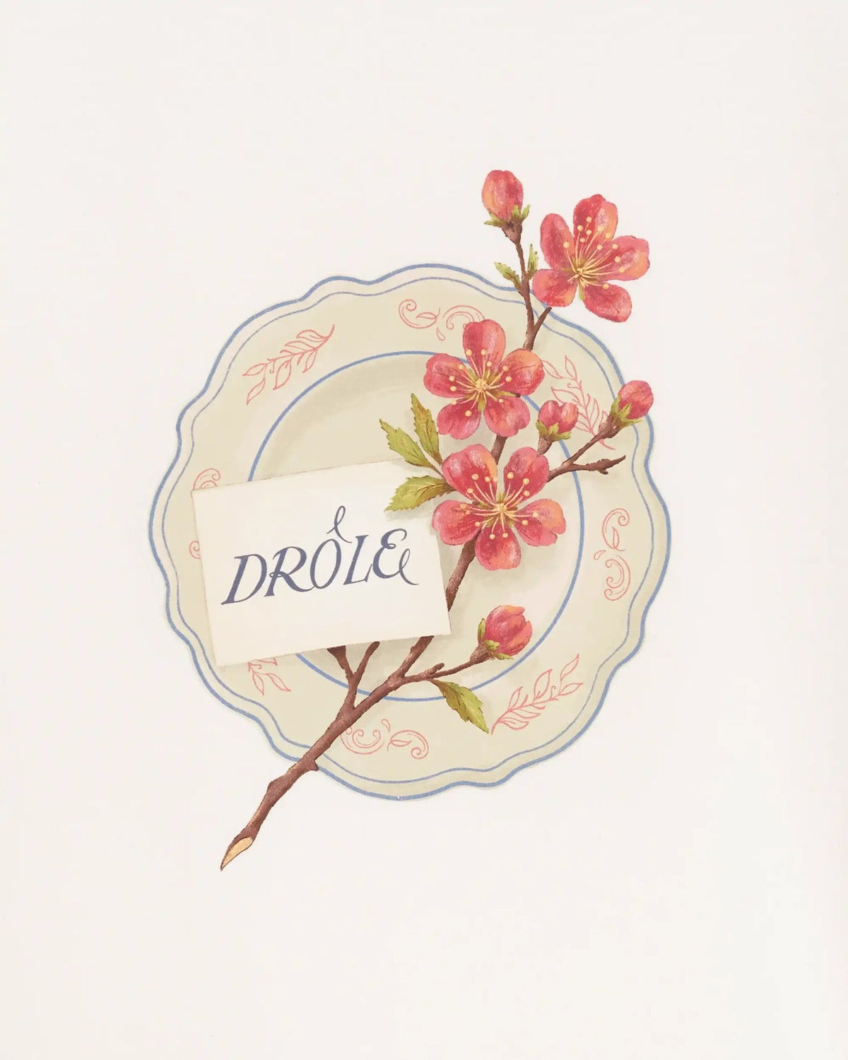DRÔLE PORCELAINE T-SHIRT