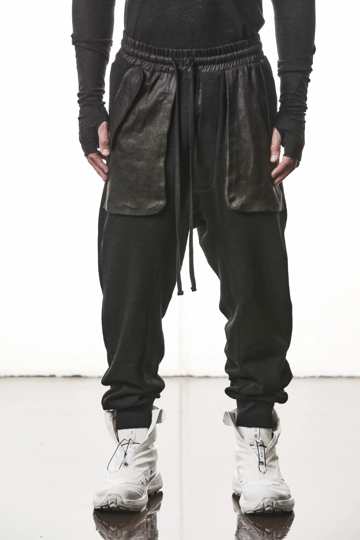 PANTS M ST 523 BLACK