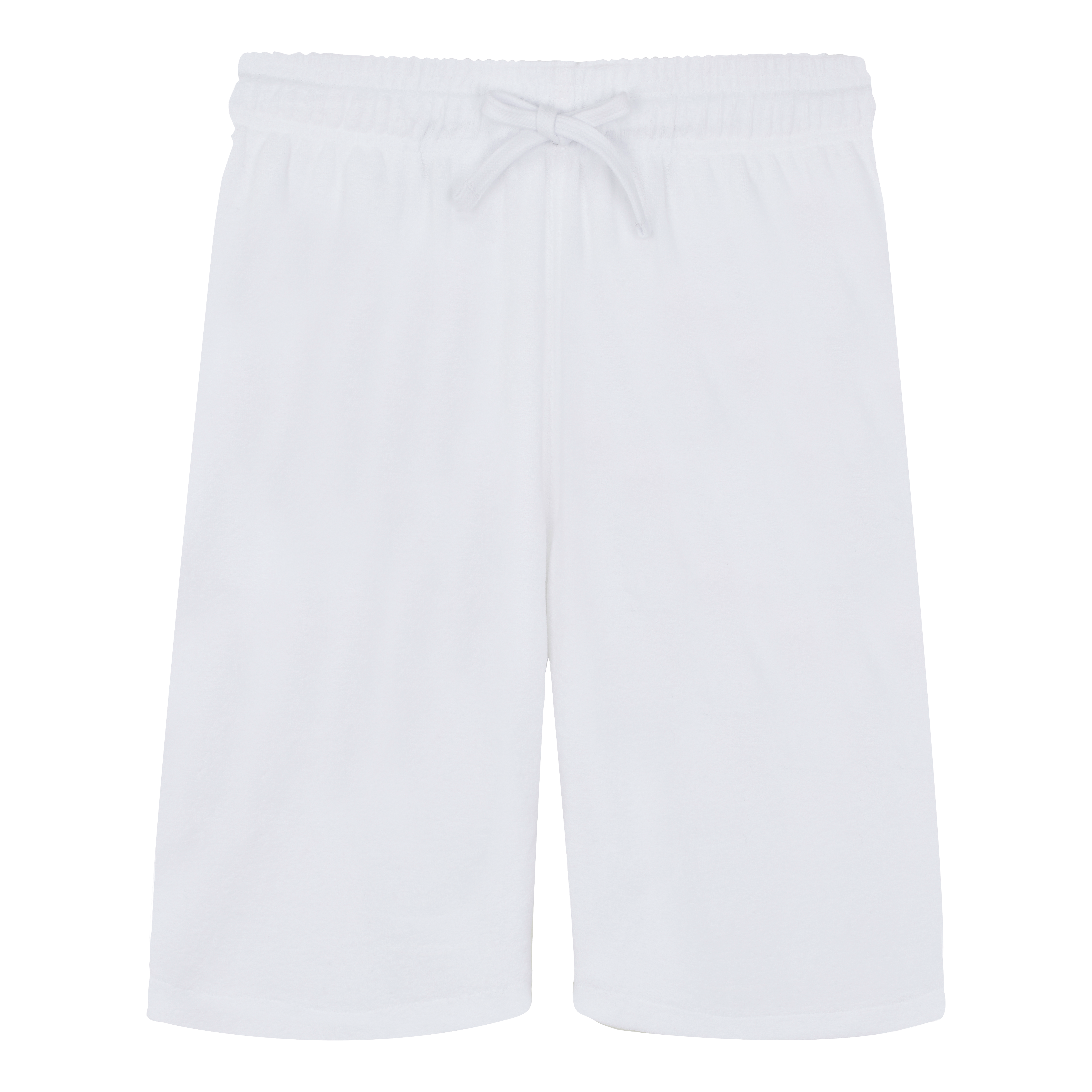 Bermuda Short En Éponge Homme White