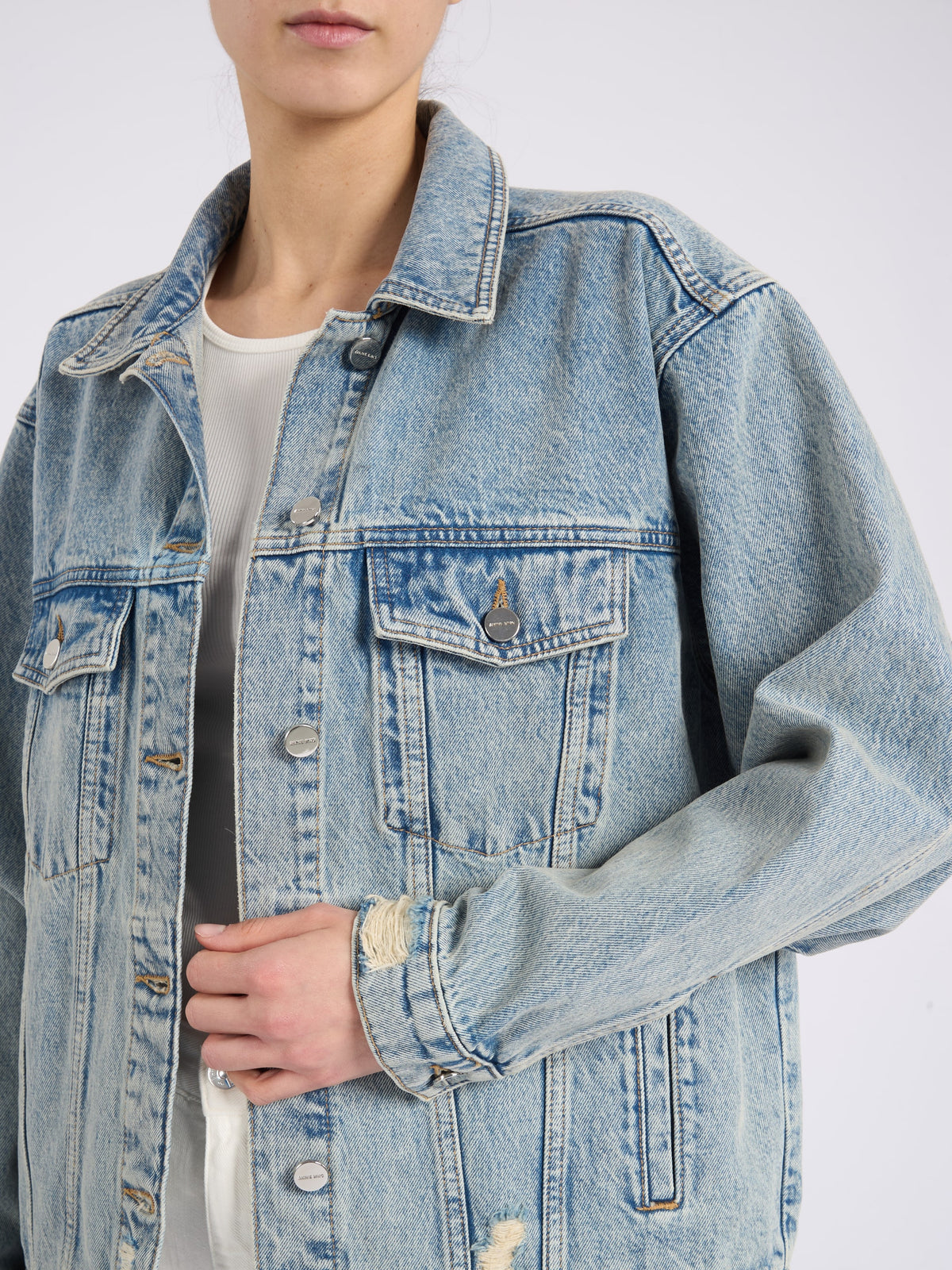 Anine Bing jacket Anine Bing vintage blue denim