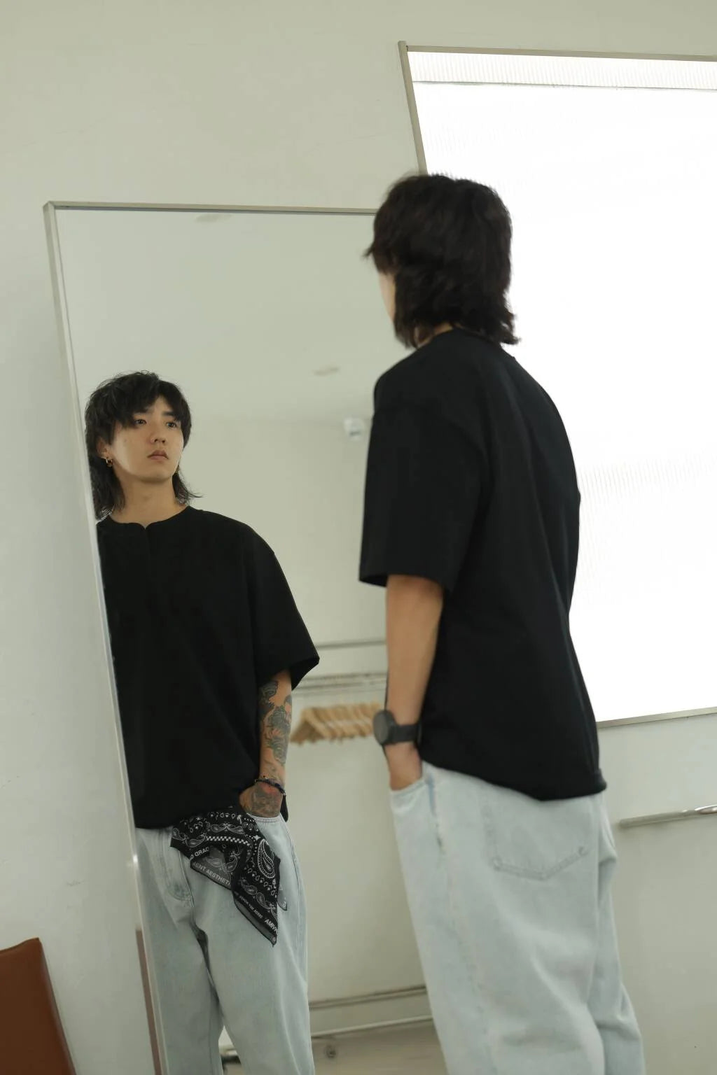 LAPIVIMA LOGO T-SHIRT - BLACK