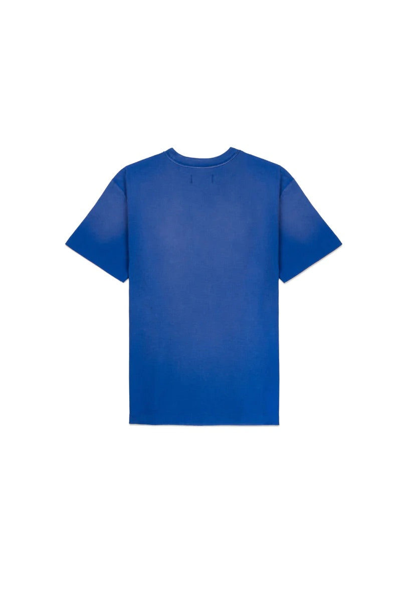 Blue Textured T-Shirt