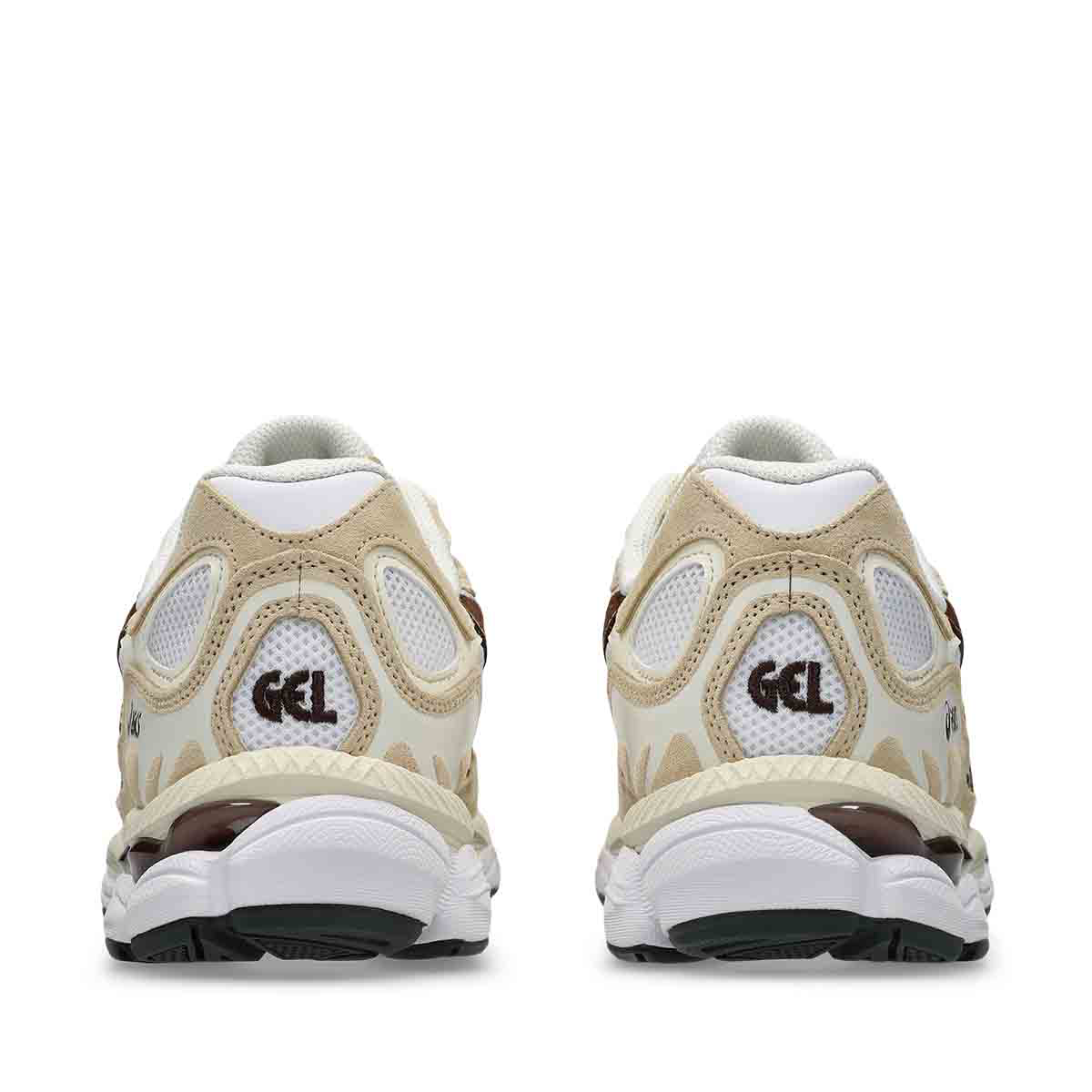 ASICS GEL NYC UNISEX WHITE ROASTED COFFEE סניקרס אסיקס יוניסקס