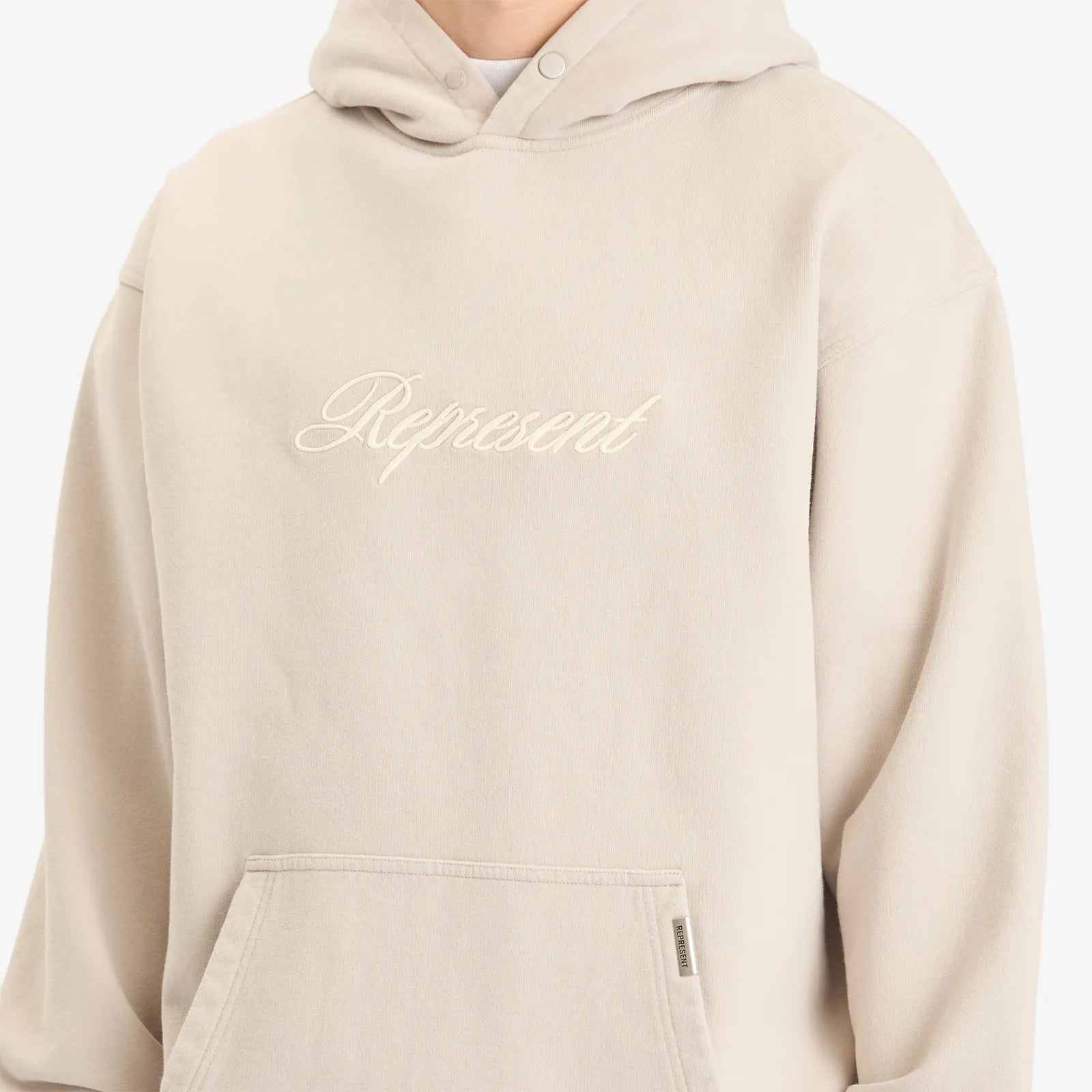 REPRESENT SCRIPT LOGO HOODIE