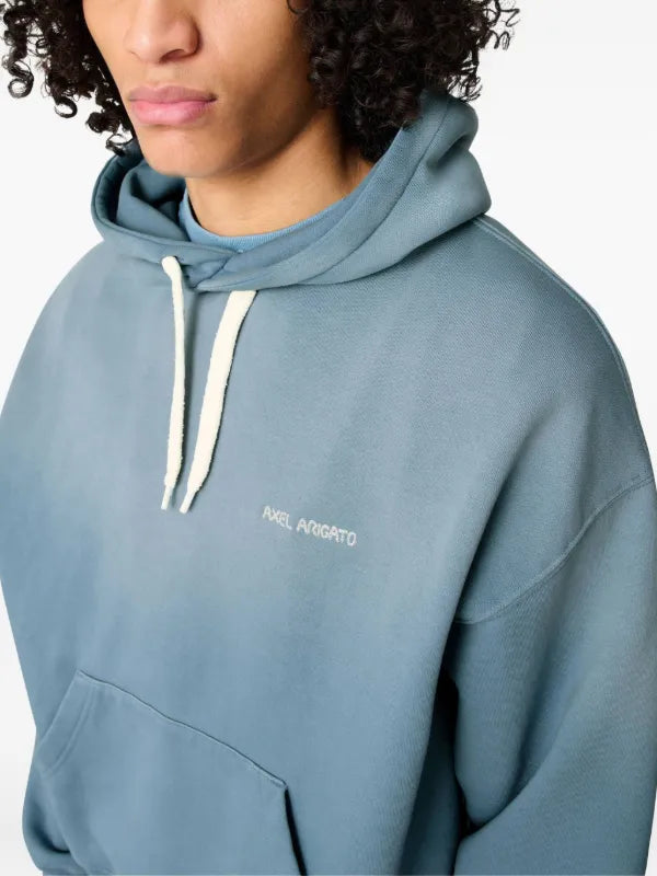 Axel Arigato logo-embroidered hoodie