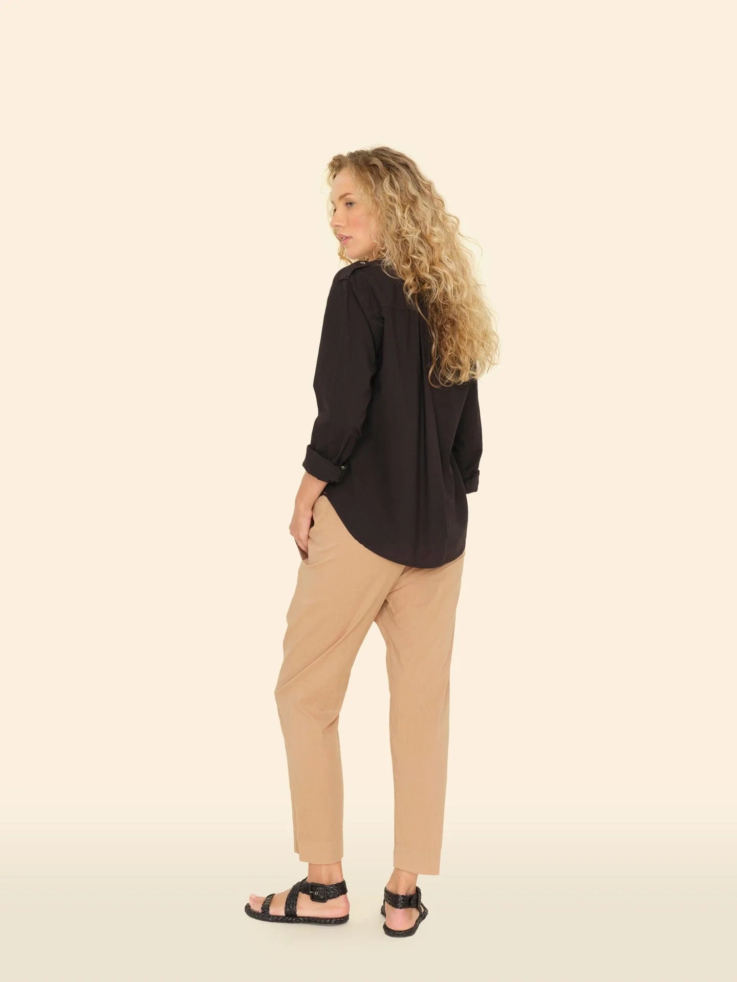 Draper pant - hazelnut