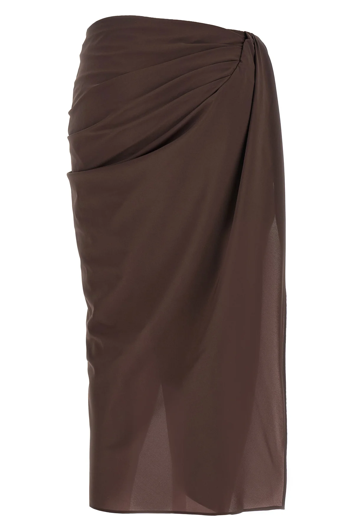 JACQUEMUS Le jupe paréo midi skirt in lightweight