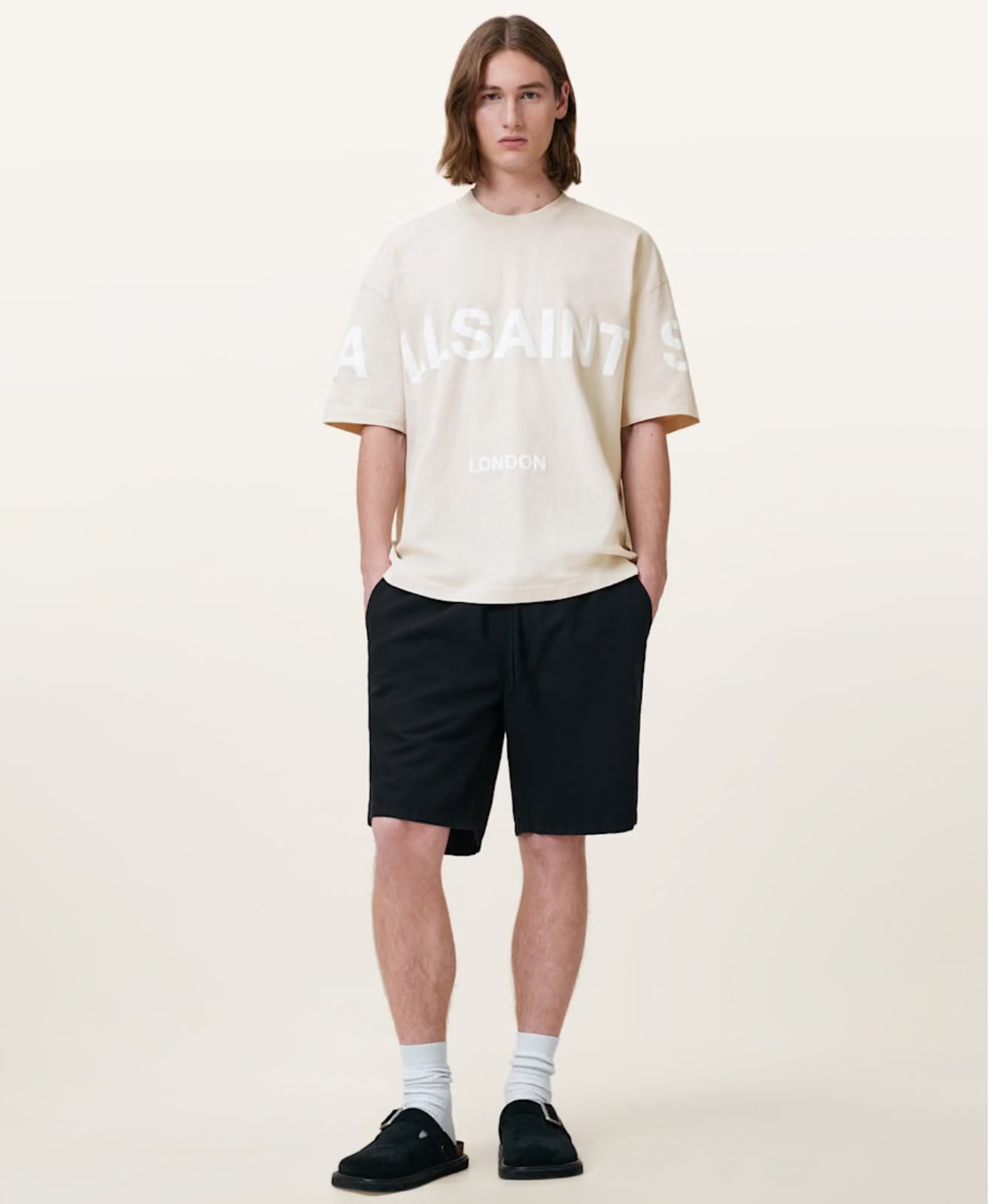Biggy Oversized Logo Print T-Shirt